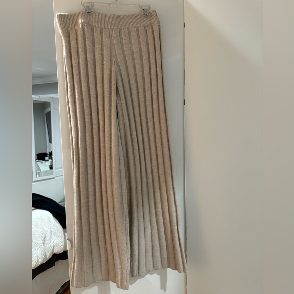 Oak + Fort ribbed sweater pant